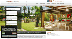 Desktop Screenshot of evmallorca-menorca.com